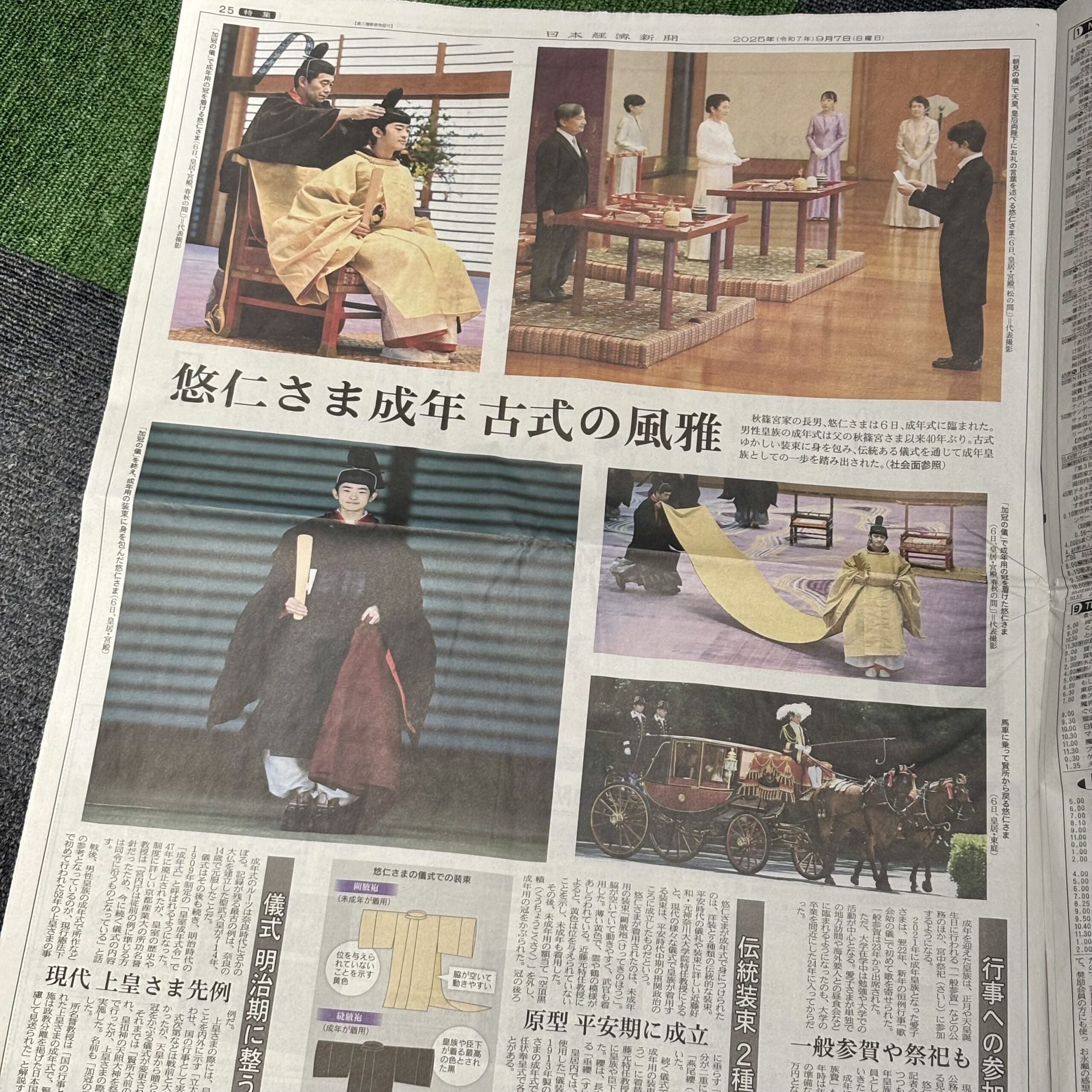 悠仁さま成年式【埼玉ボイトレならナユタス川口校】