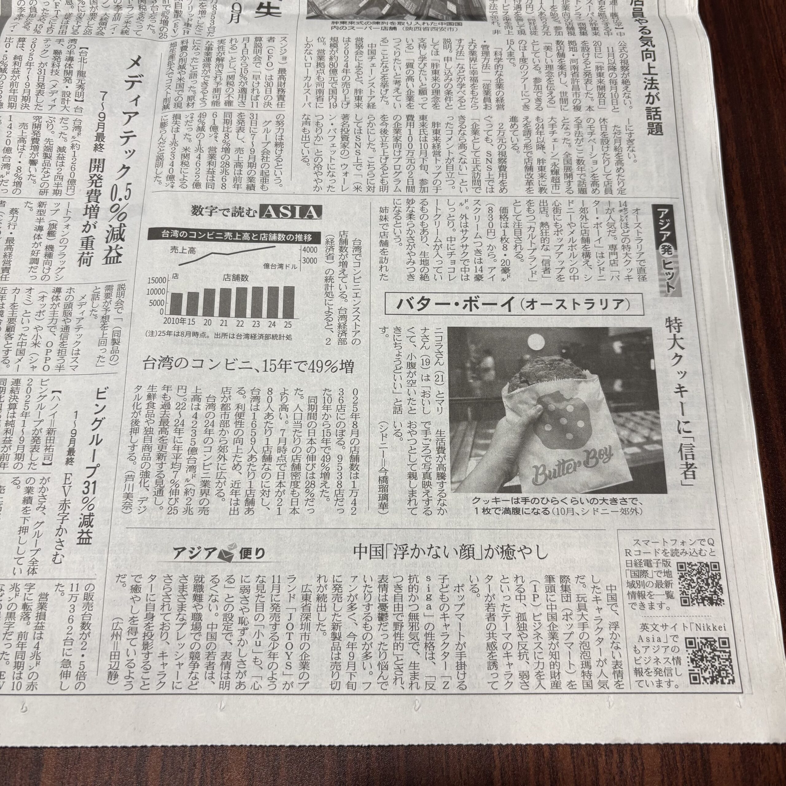 直径14cmの特大クッキーを販売する専門店「バター・ボーイ」【埼玉のボイストレーニングスクール・ナユタス川口校】