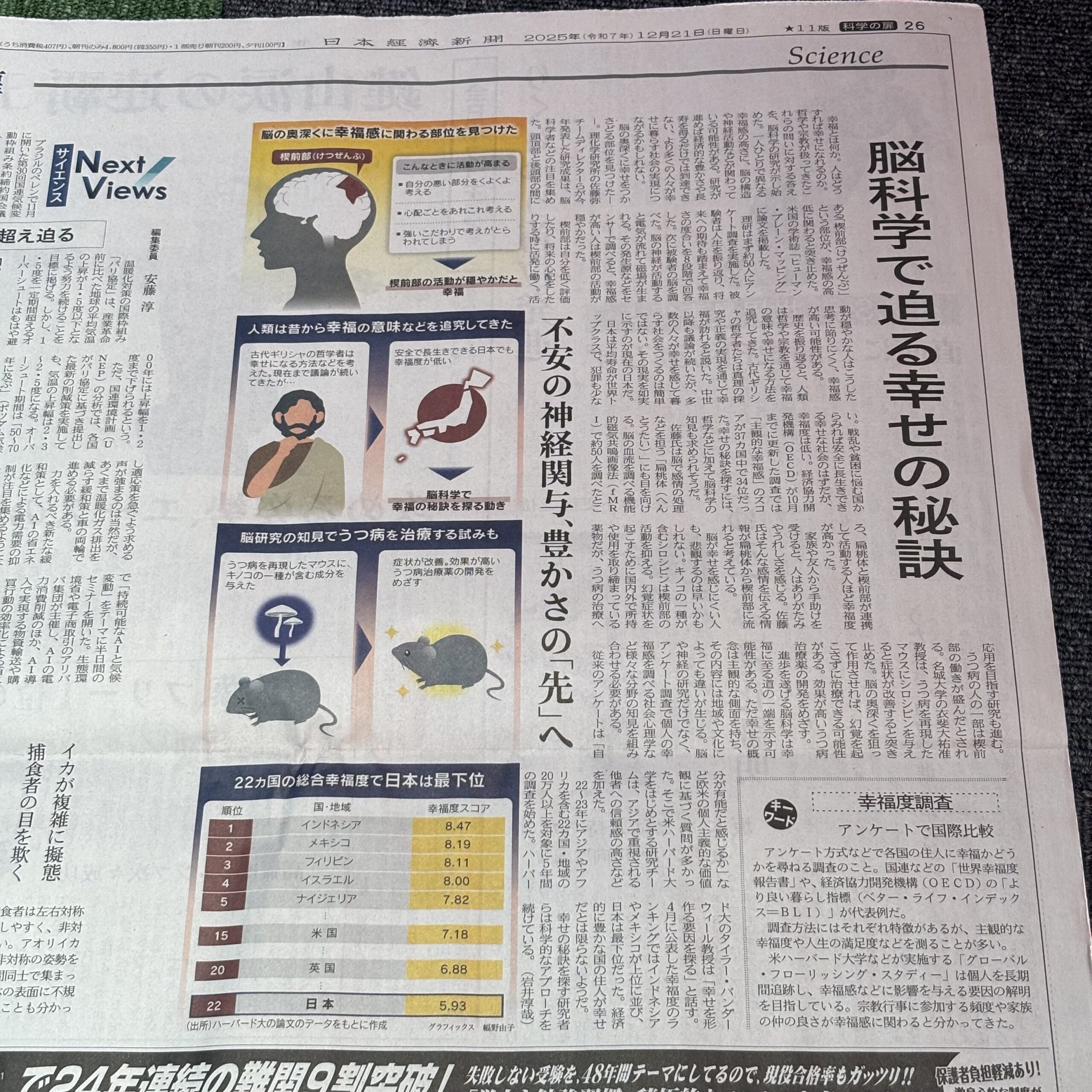 脳科学で迫る幸せの秘訣【埼玉のボイストレーニングスクール・ナユタス川口校】