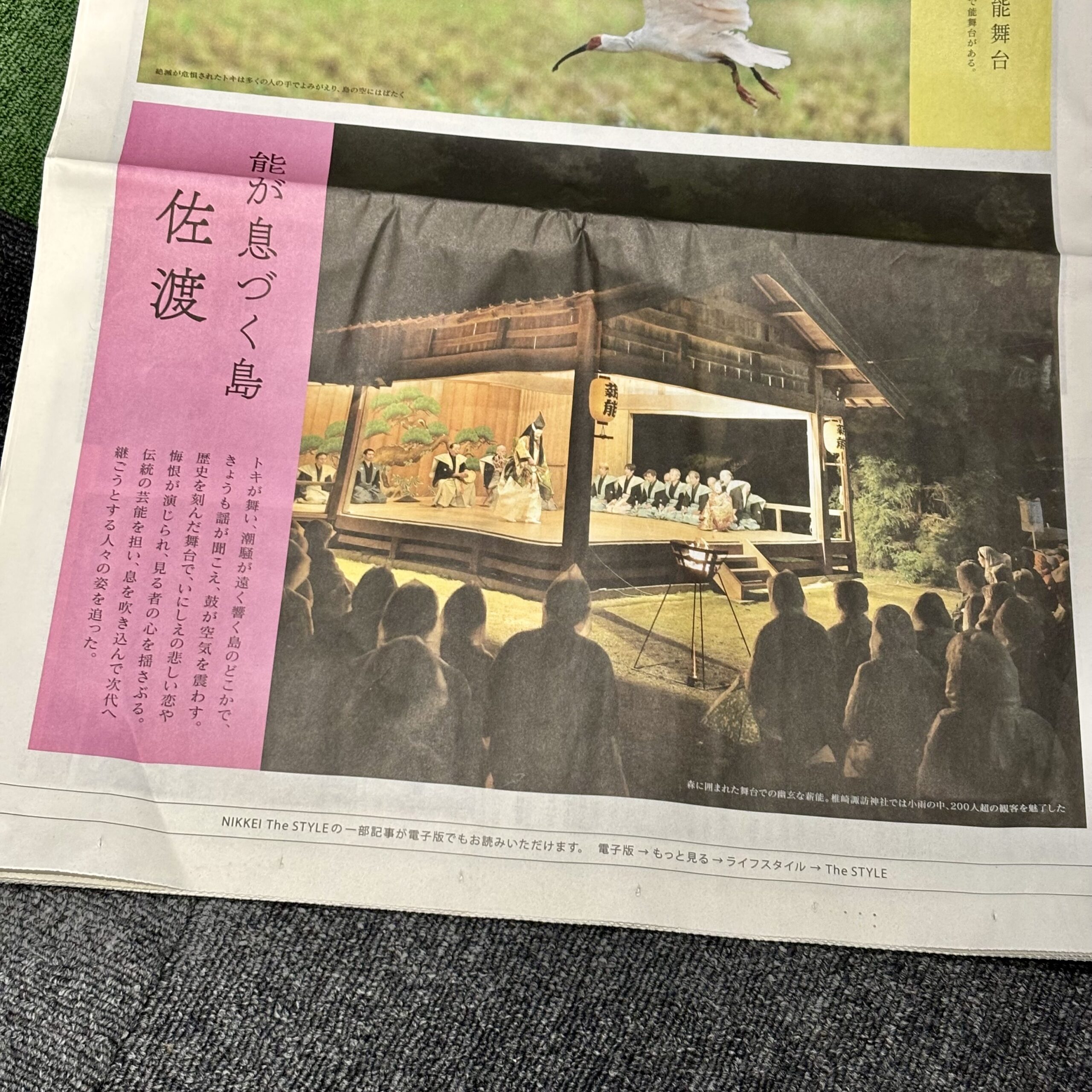 佐渡島、能と世阿弥【埼玉のマンツーマンダンススクール・ナユタス川口校】