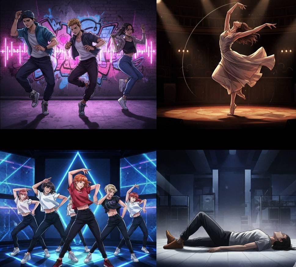 音楽ジャンル別でみる動きの特徴と応用テクニック☆NAYUTAS（ナユタス）香川高松校 ダンス