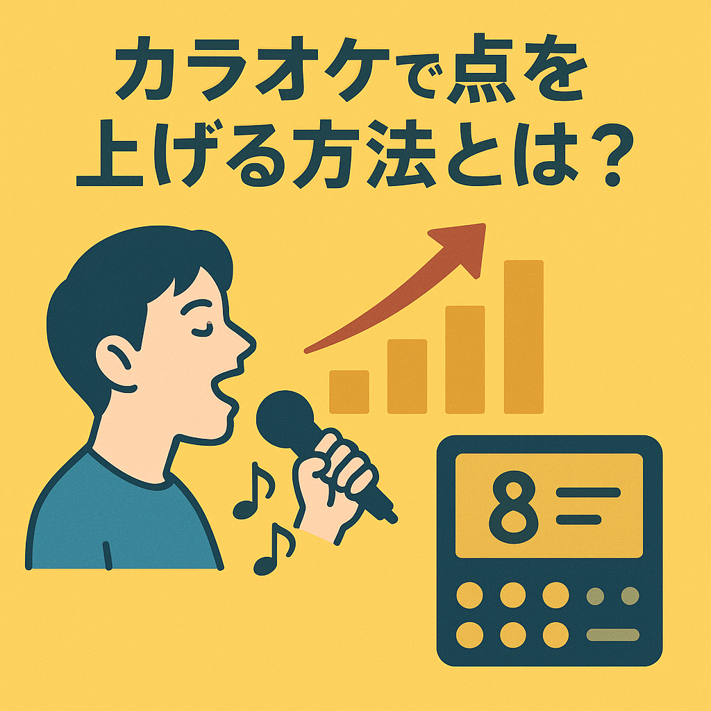 カラオケで確実に得点を上げるには？✊🏻
