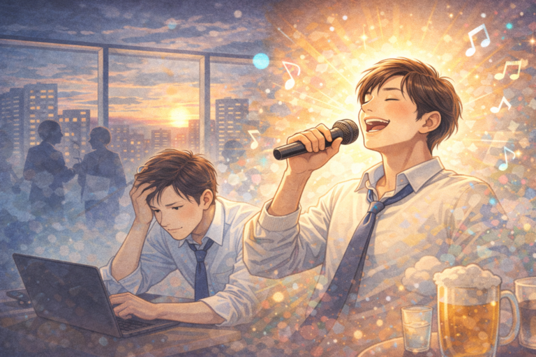 🎤仕事終わりに声を出すと、なぜスッキリするのか🎤
