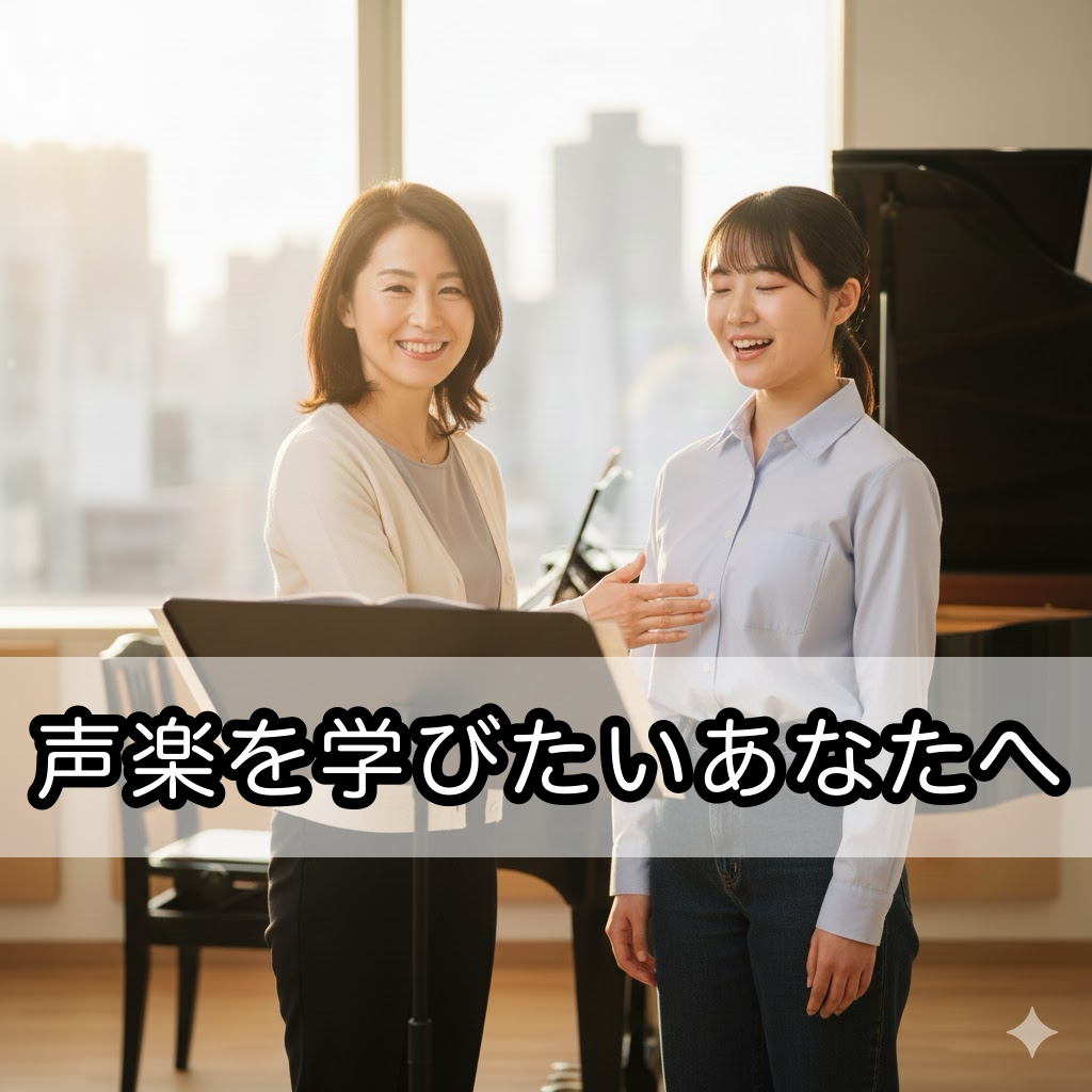 【声楽を学びたいあなたへ】クラシック声楽の上達を最速で実現する「個人レッスン」の圧倒的な魅力とは？
