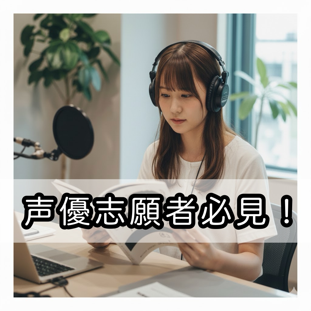 【声優志望者必見！】一気に聞き取りやすくなる「母音を立てる」話し方：プロの耳に響く明瞭な発声の秘密