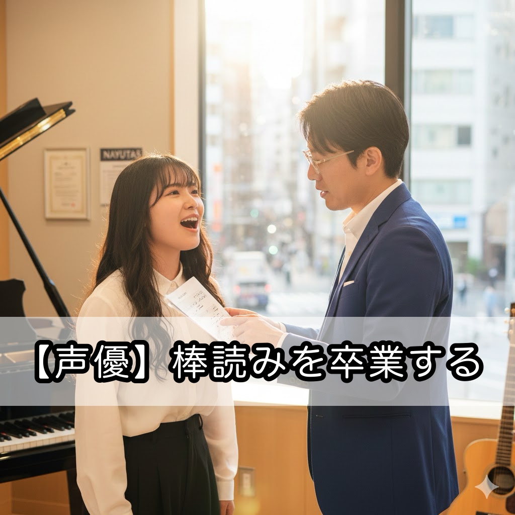 【声優】声優の棒読みを卒業する「感情表現」のコツ