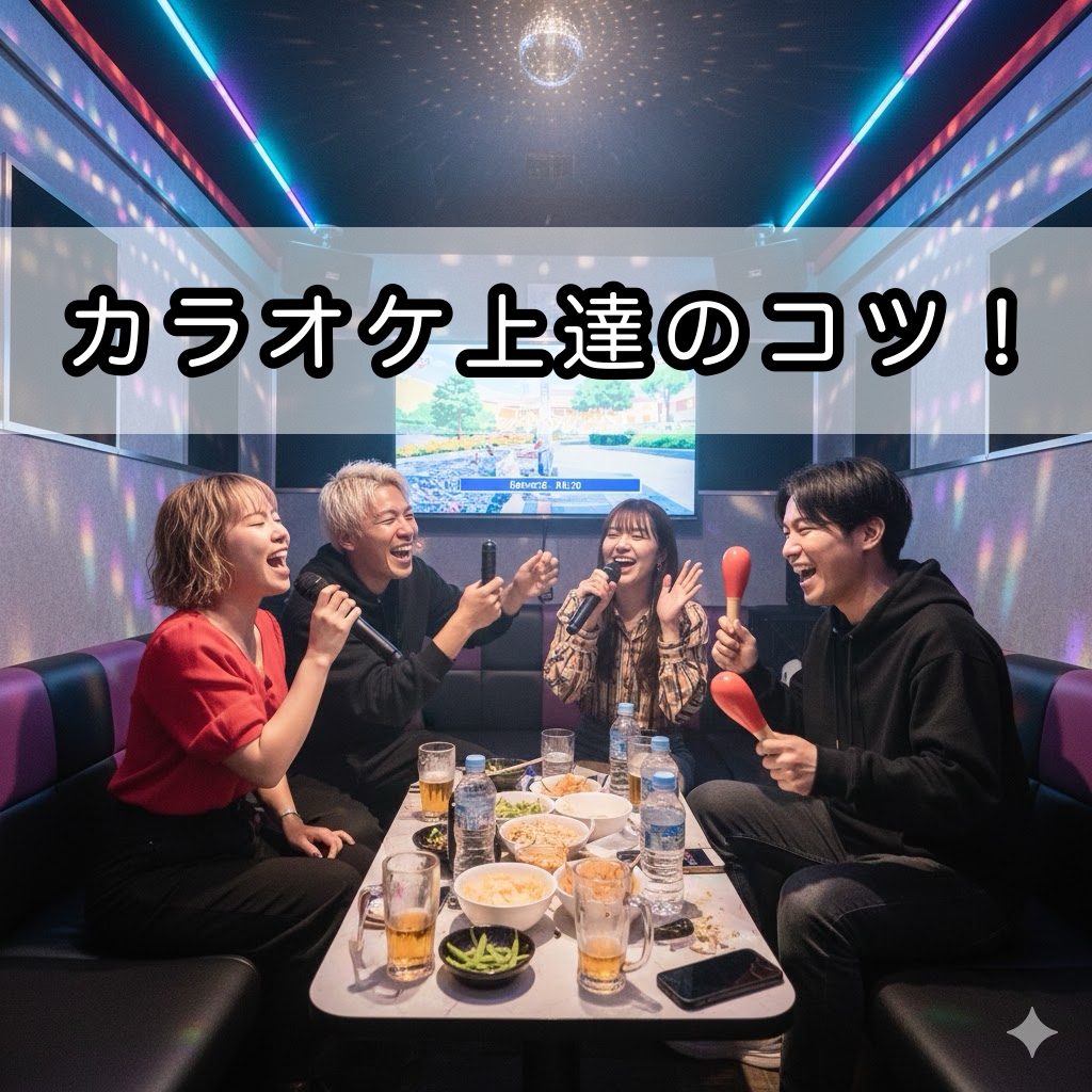 【忘年会・新年会で盛り上がる！】カラオケ上達のコツ✨
