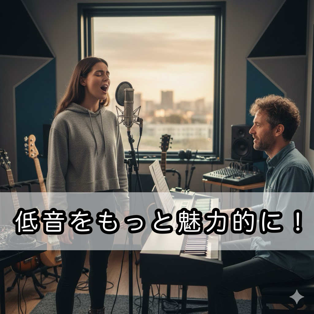 【低音をもっと魅力的に！】蒲田で学ぶ「深みのある声」のボイストレーニング✨