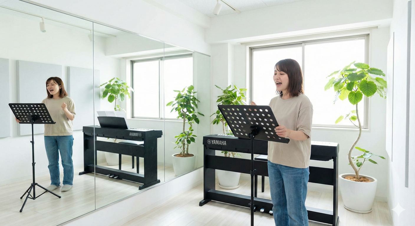 高音になるほど喉が締まって苦しい…その原因と正しい改善ステップ【所沢のボイトレ教室】ナユタス所沢校