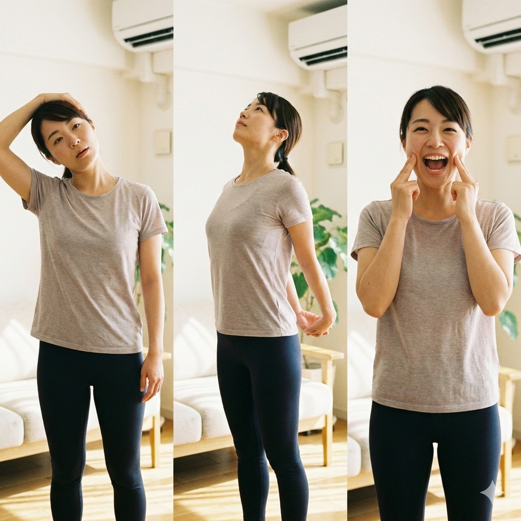 【NAYUTAS鹿児島中央校】 声に連動するストレッチ3種紹介