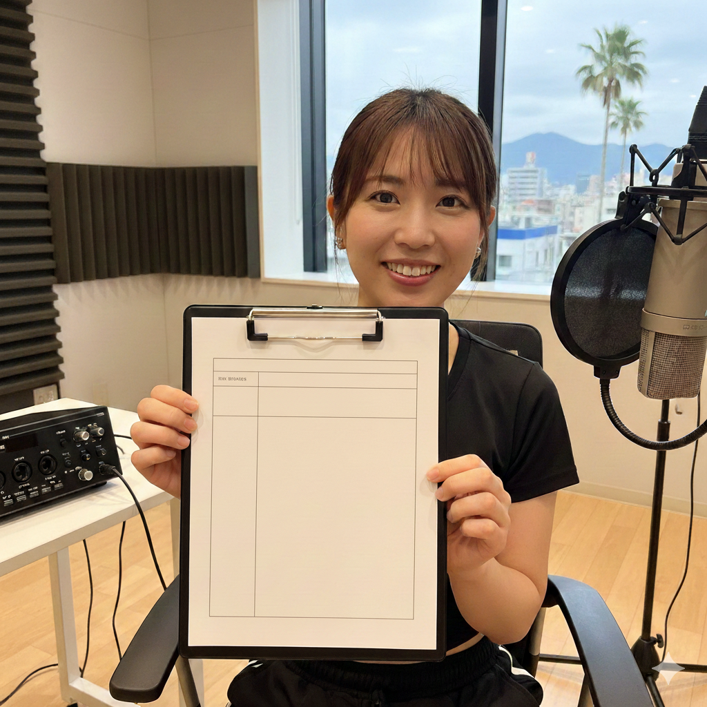 【NAYUTAS鹿児島中央校】 呼吸と声の記録表づくり