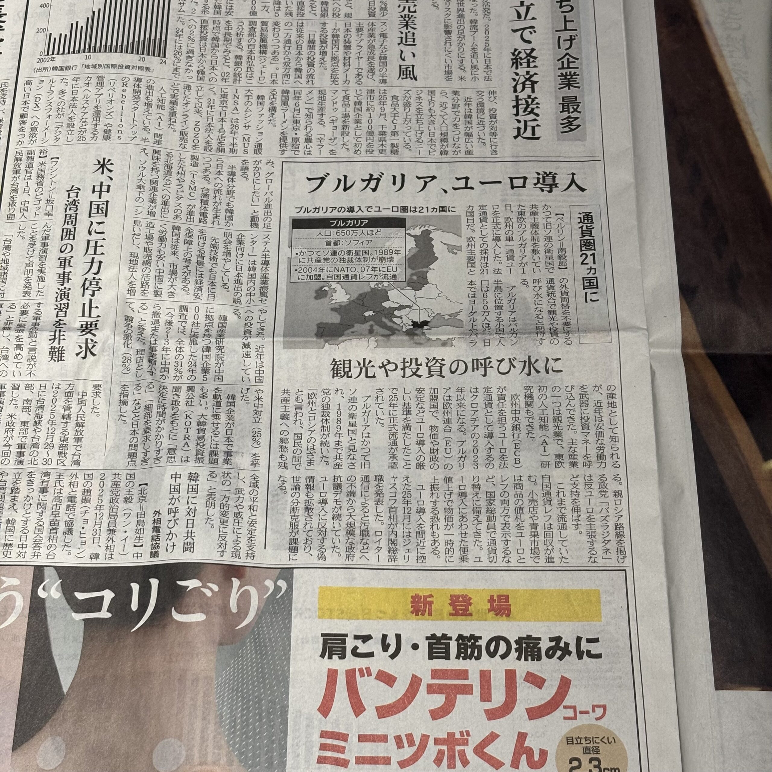 ブルガリア欧州単一通貨ユーロ導入【埼玉のマンツーマンダンススクール・ナユタス川口校】