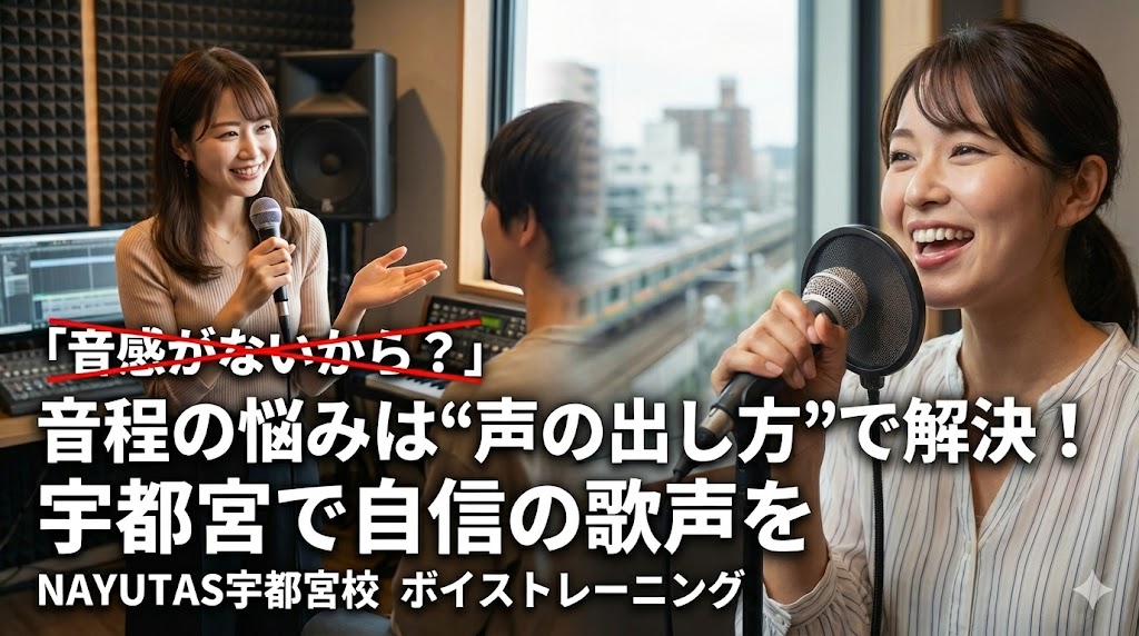 音程が取れない原因は「音感」ではありません