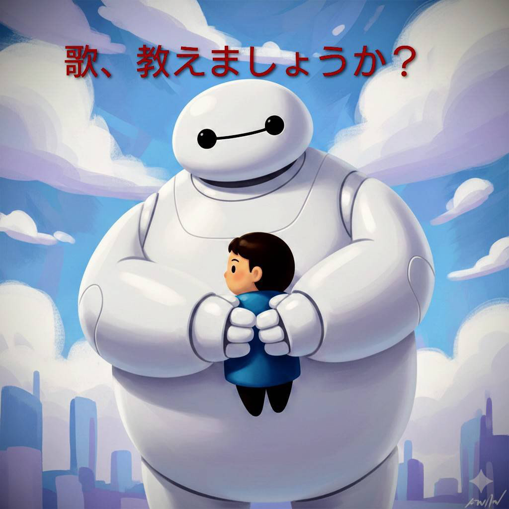 【東京・武蔵小金井でレッスンが受けれる】 ～ベイマックスになりたくて～