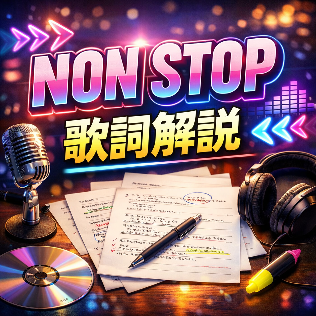 [ナユタス自由が丘]HANA「NON STOP」歌詞解説 🎶✨