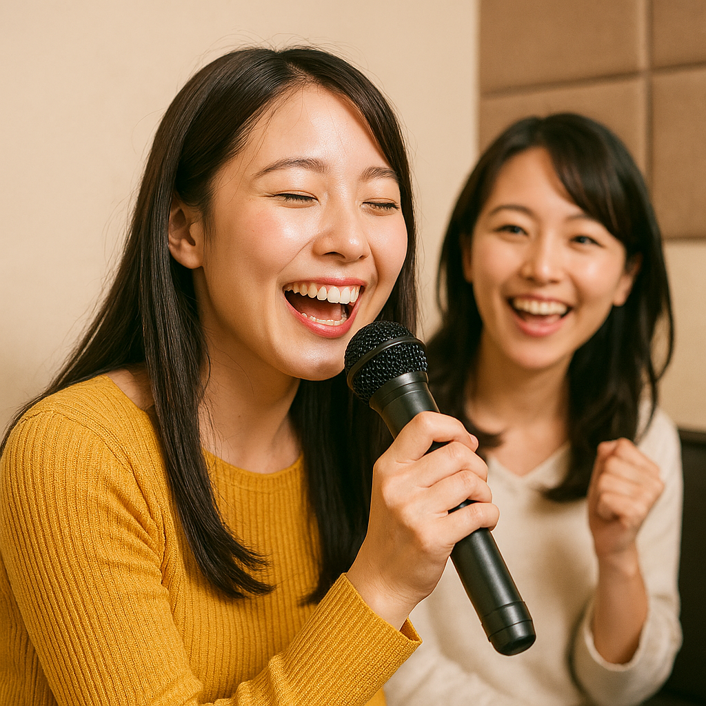 カラオケ前30秒で声が変わる！？友達と一緒でもすぐ使える簡単ウォームアップ術🗣️〜NAYUTAS本山校〜