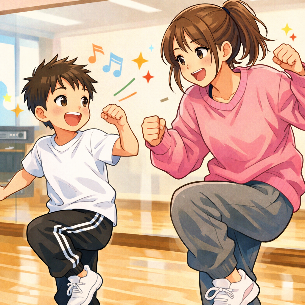 NAYUTAS明石校の体験レッスンの日、帰る頃には…