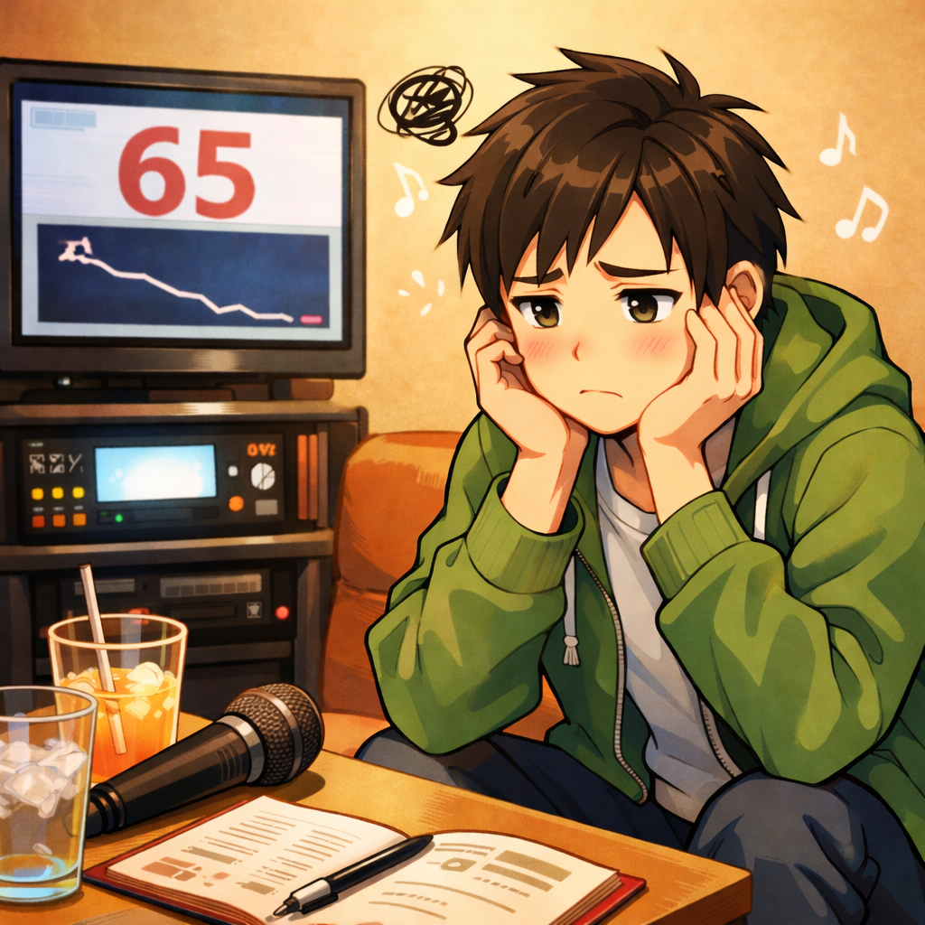 カラオケの点数が伸びない理由、実はここかもしれません🎤