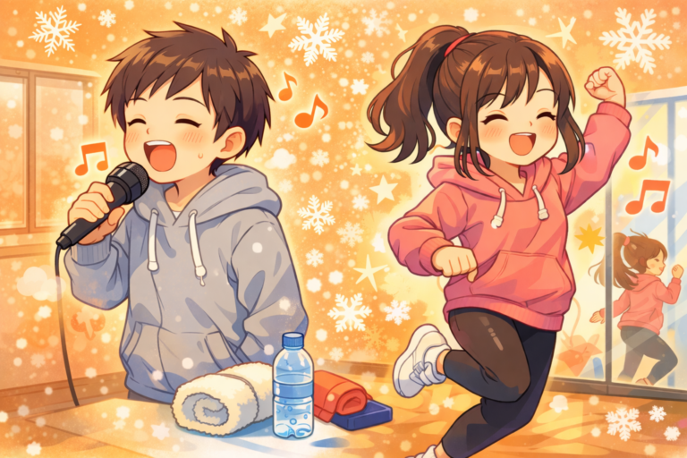 寒い季節こそチャンス？冬にこそ始めたいボイトレ＆ダンスの理由❄️