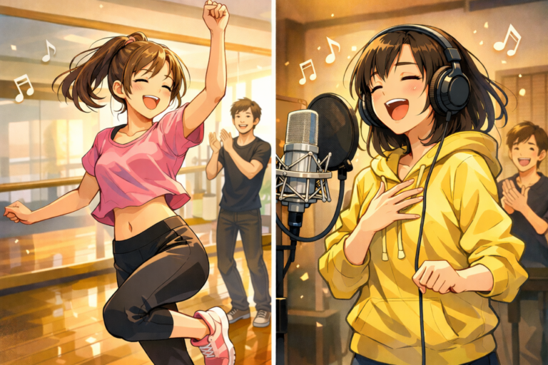 レッスン後の、ちいさな変化