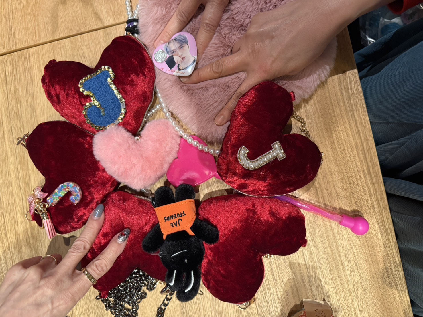 JXファンミーティングは赤いハート❤️がドレスコード