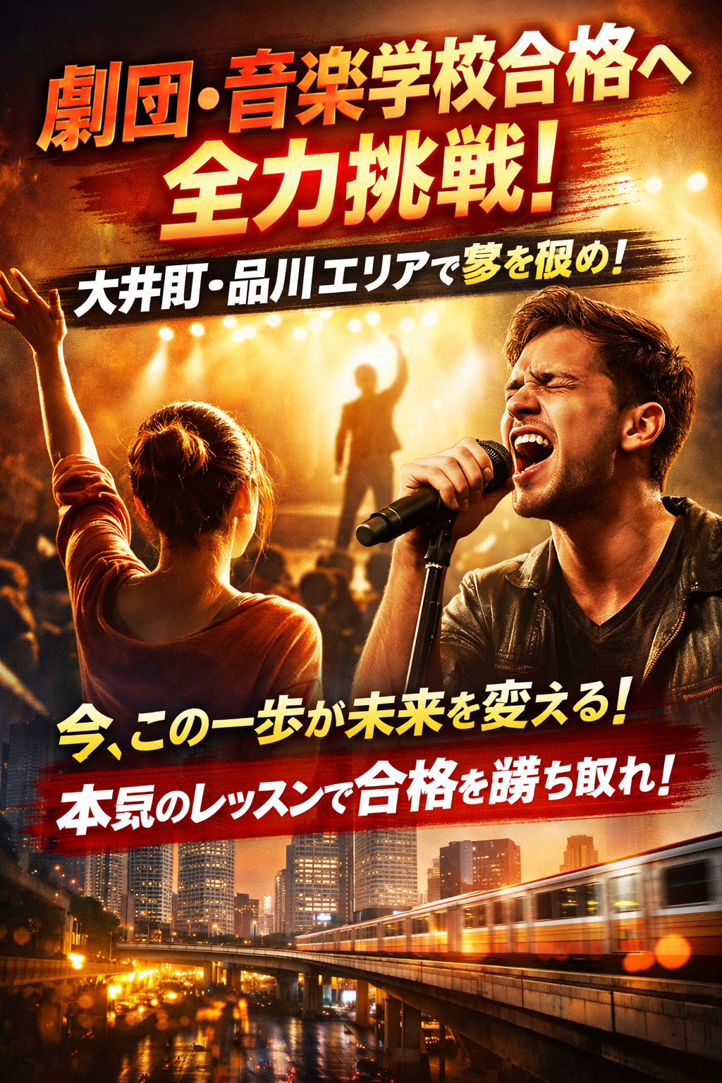 劇団・音楽学校合格を本気で目指すあなたへ――今、この一歩が未来を変える