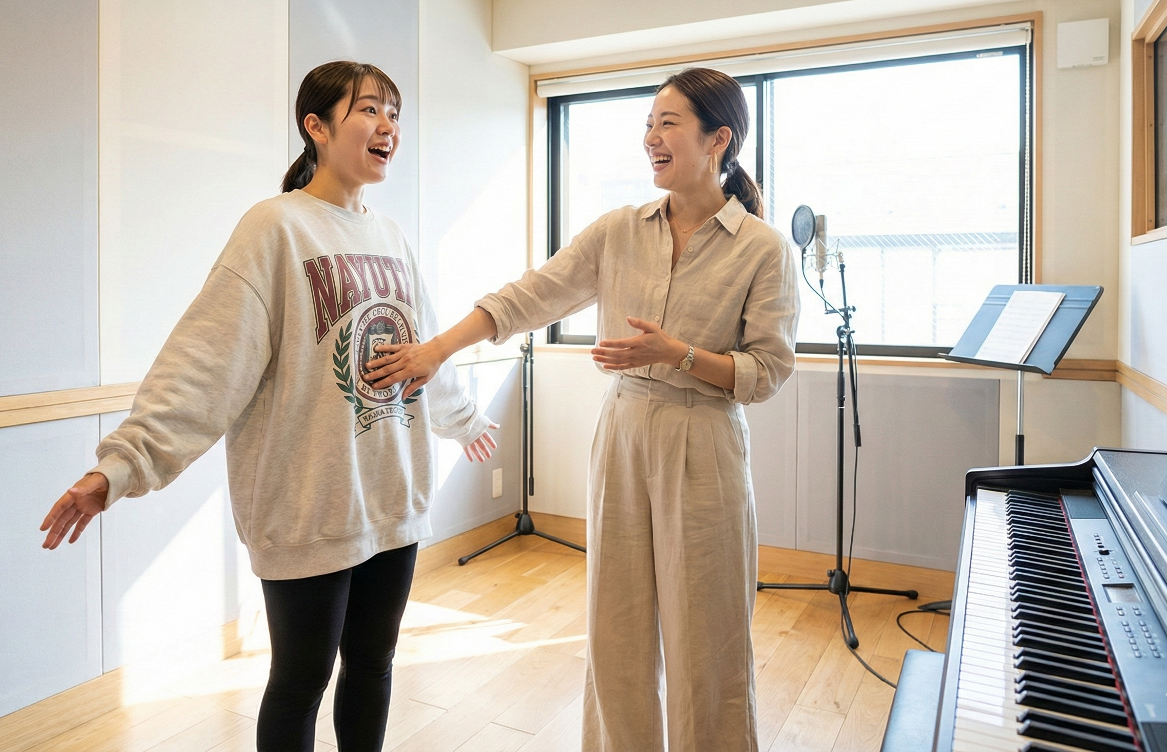 高音がラクに出る！『お腹に力を入れる』の勘違いを解剖学的に解説します。