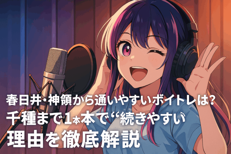 春日井・神領から通いやすいボイトレは？千種まで1本で“続きやすい”理由を徹底解説