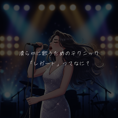 滑らかに歌うためのテクニック「レガート」ってなに？