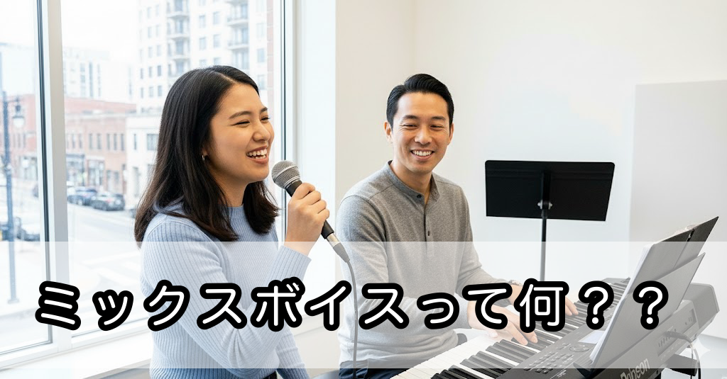 【ミックスボイスって何？】初心者でもわかる発声の基礎🎵