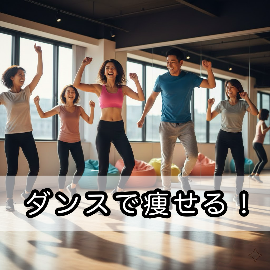 【ダンスで痩せる！】楽しく続けられるダイエット効果✨