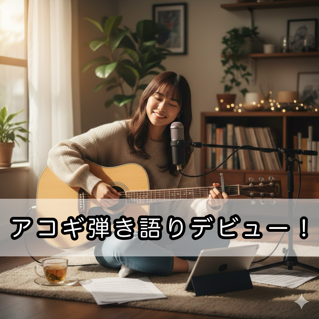 【アコギ弾き語りデビュー！】初心者が最初に覚えるべき3曲🎸