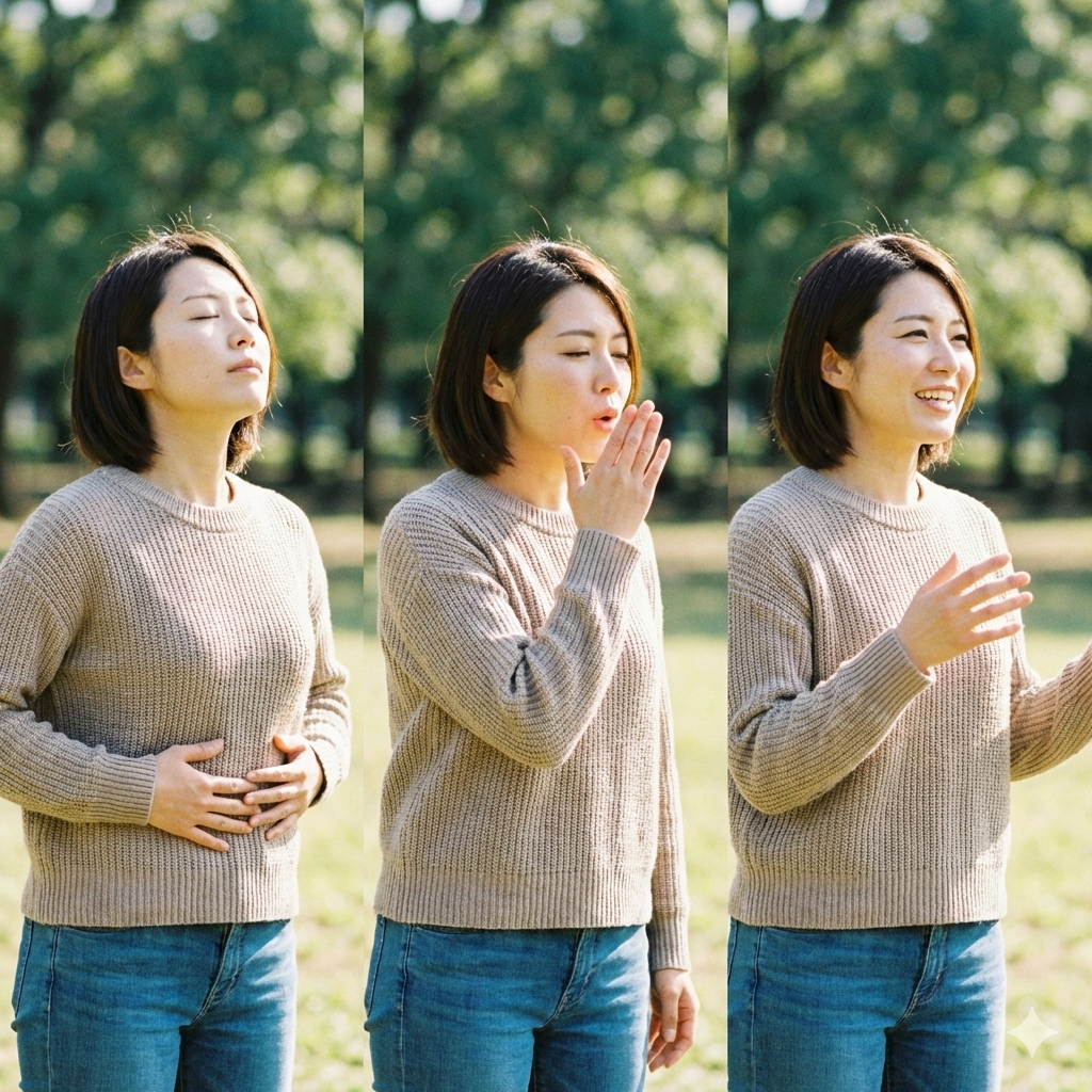 【NAYUTAS鹿児島中央校】 呼吸→声→言葉と繋げるシーケンス練習