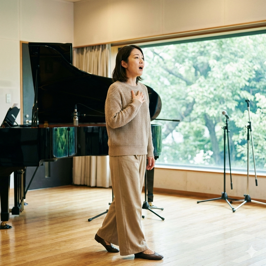 【NAYUTAS鹿児島中央校】 歩きながら発声：動作と息の連携