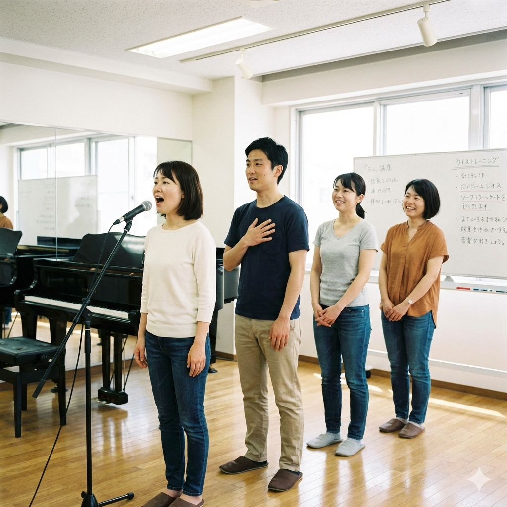 【NAYUTAS鹿児島中央校】 カ行→サ行→タ行→ラ行リレー発声ワーク