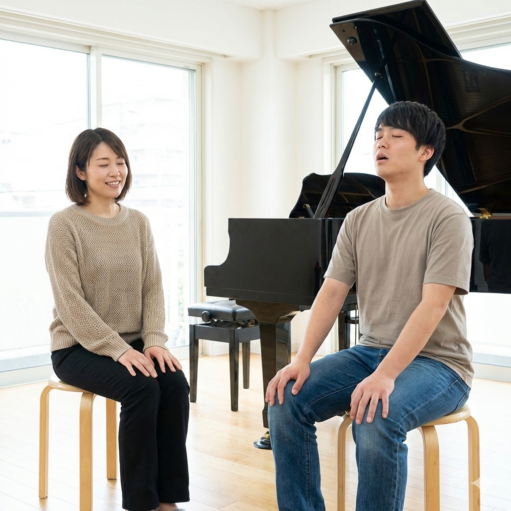 【NAYUTAS鹿児島中央校】 ため息ボイスで喉をリラックス