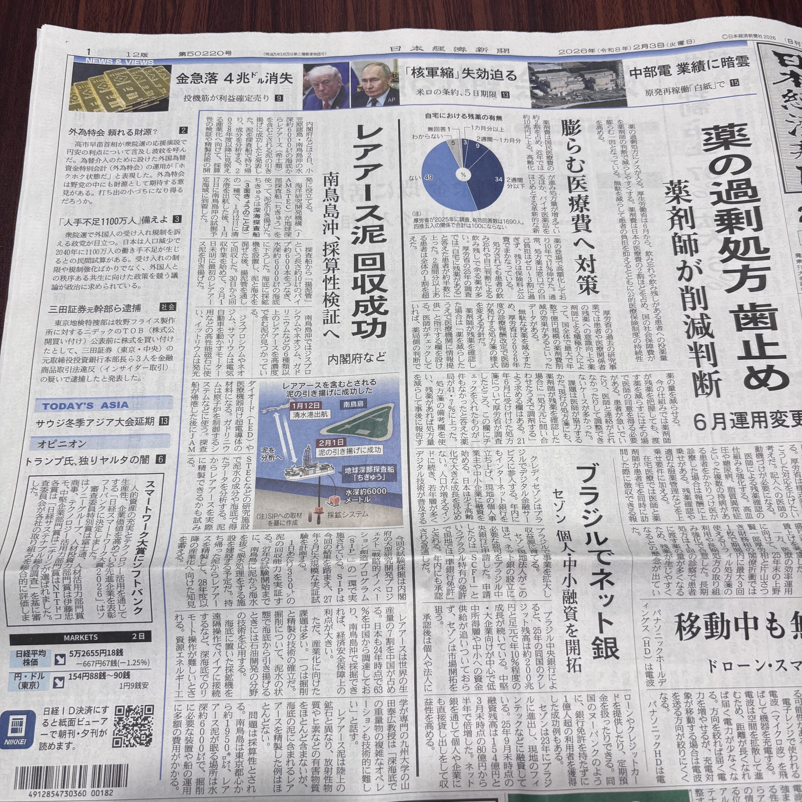 レアアース泥回収成功【埼玉ボイトレならナユタス川口校】