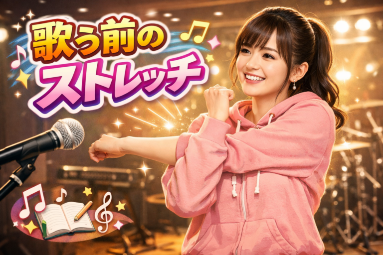 歌う前のストレッチ🎧NAYUTAS渋谷校🎧