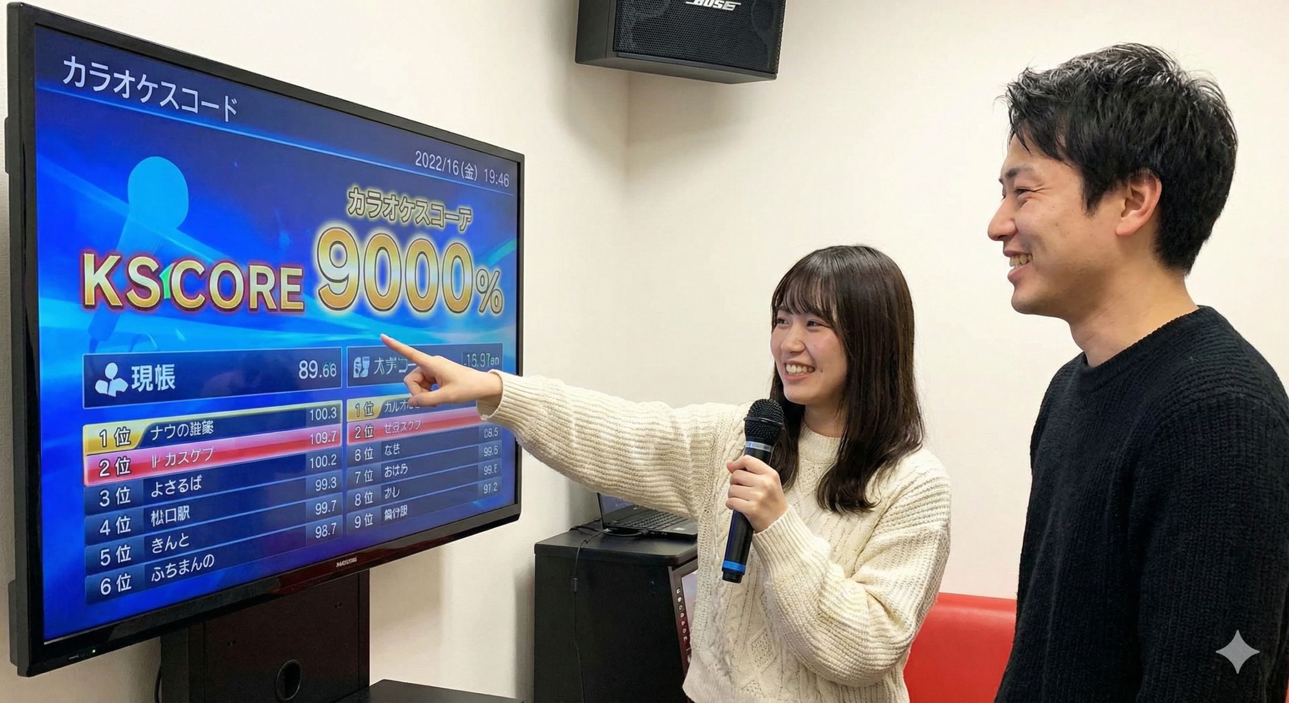 カラオケの採点