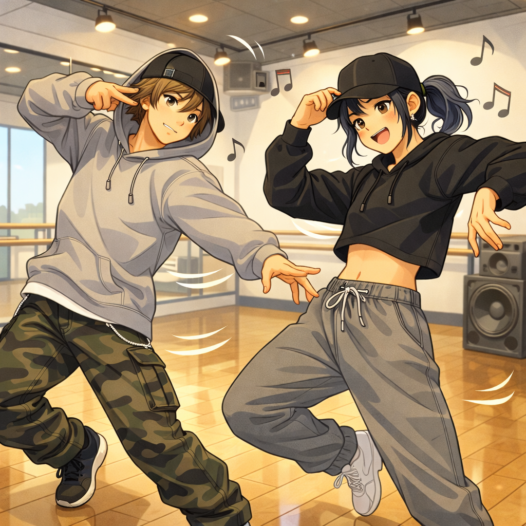 音にノって、自由に踊る。ヒップホップダンスの魅力