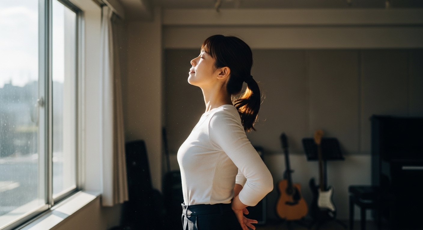 腹式呼吸の嘘とホント！歌が劇的に変わる正しい息の使い方を倉敷駅前校が徹底解説！