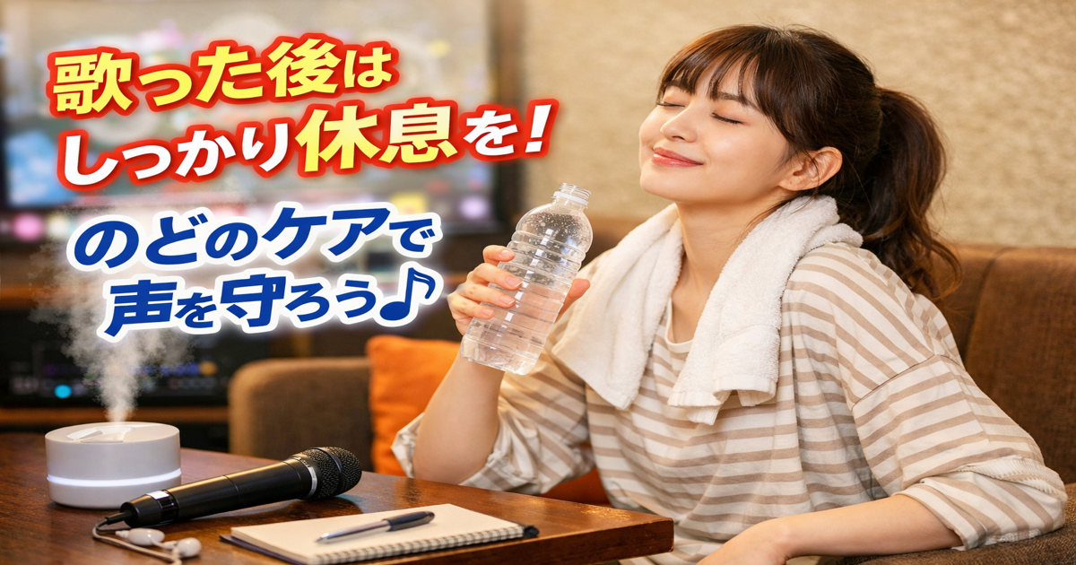 プロもやってる？声のメンテナンスのやり方とは！