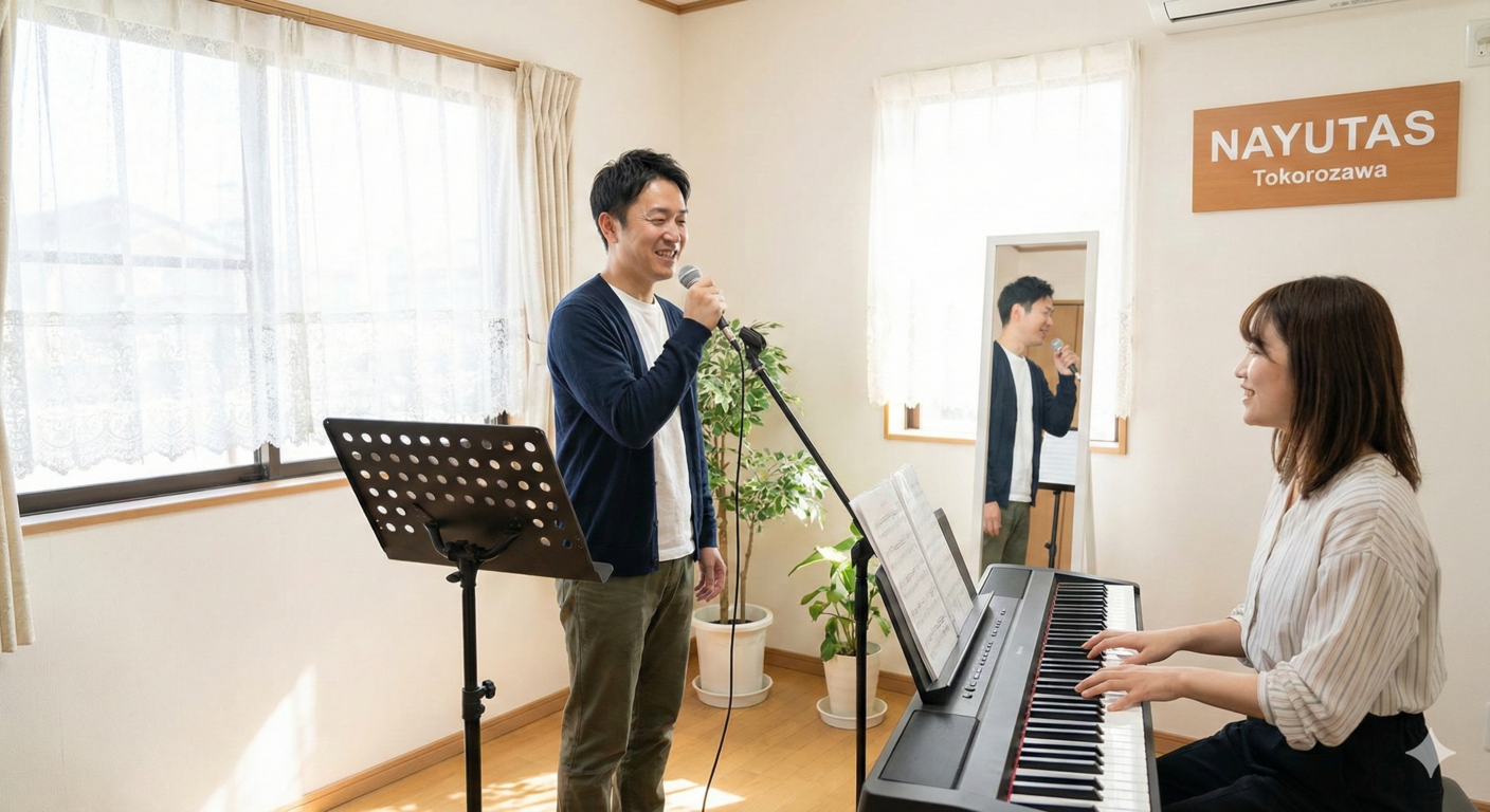 歌が上手くなりたい初心者必見！プロが教える「練習におすすめの曲」の意外な選び方【所沢のボイトレ教室】ナユタス所沢校