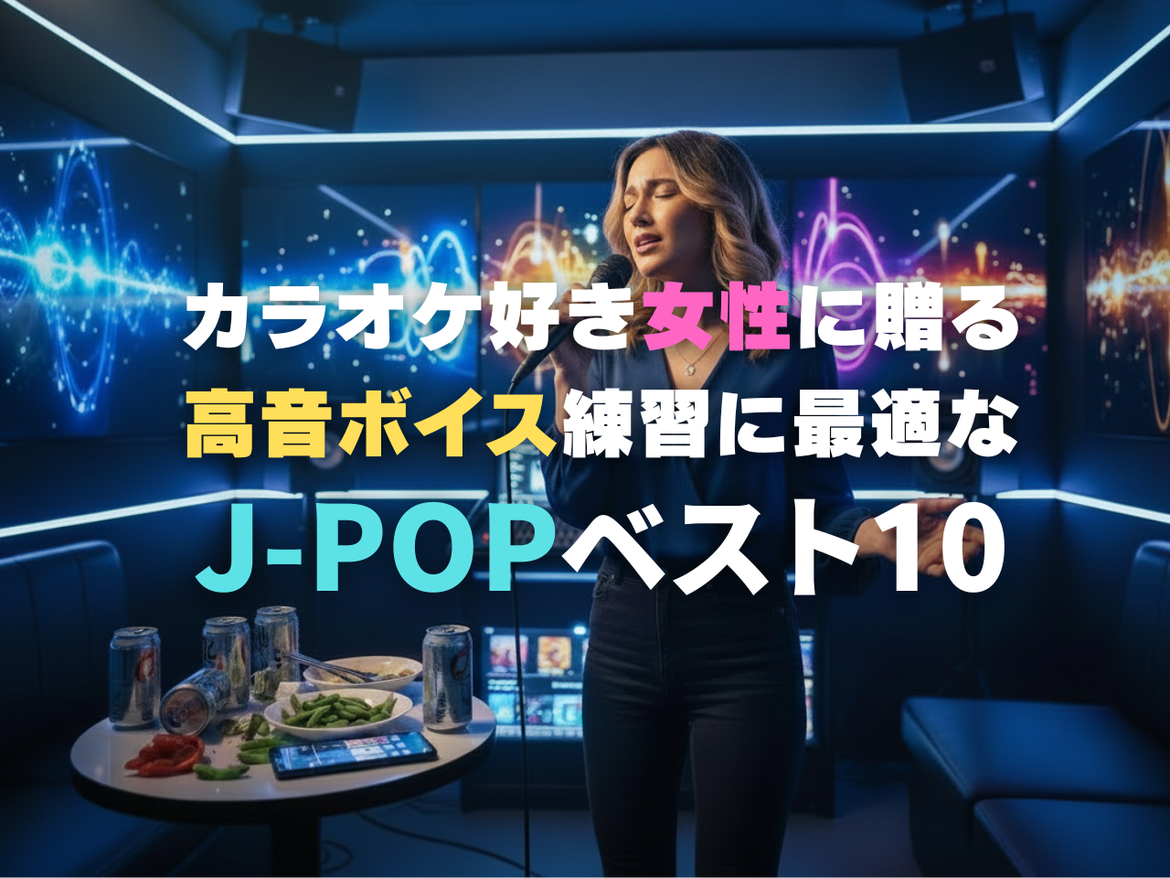 🎤 カラオケ好き女性に贈る！高音ボイス練習に最適なJ-POPベスト10【ナユタス中目黒】