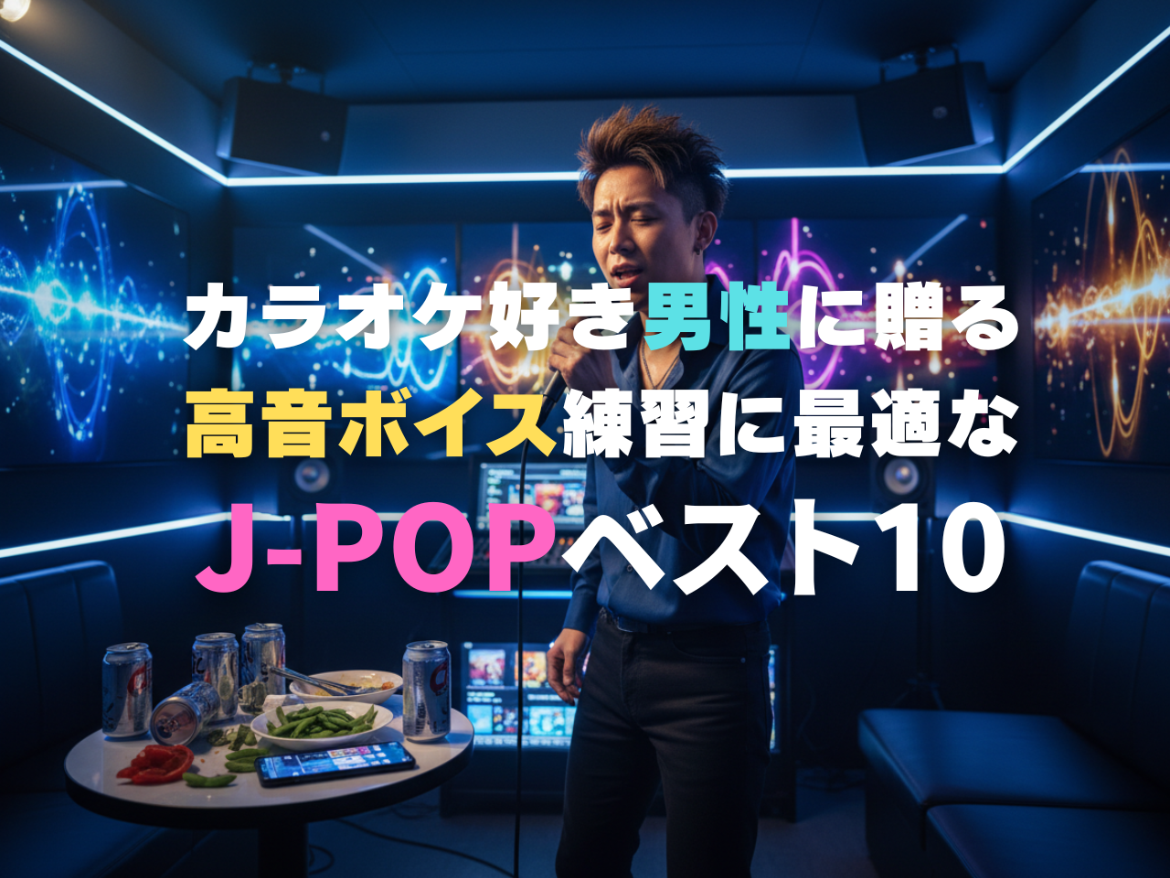 カラオケ好き男性に贈る！高音ボイス練習に最適なJ-POPベスト10【ナユタス中目黒】