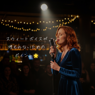 スウィートボイスが埋もれないためのポイント🌟