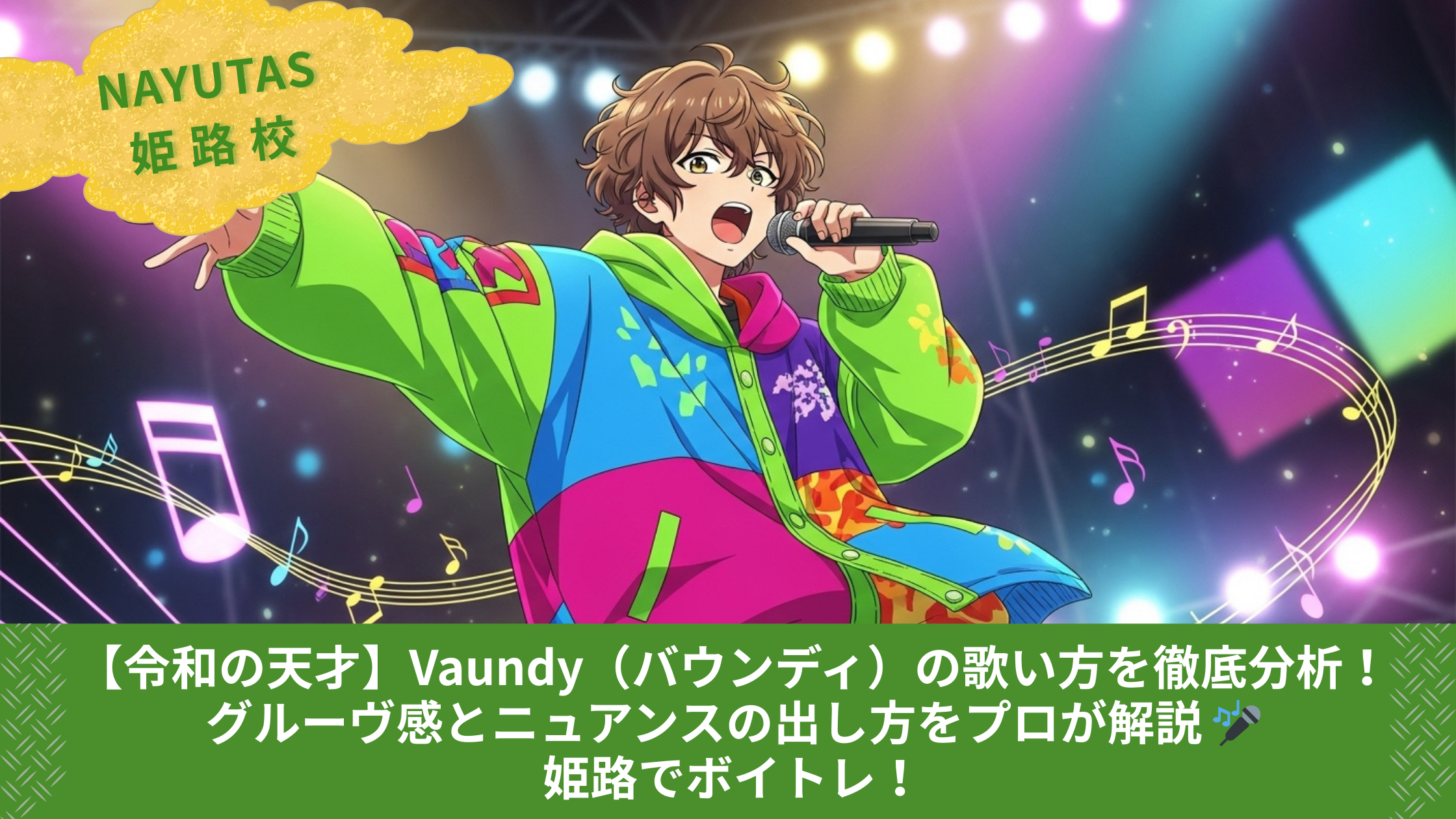 【令和の天才】Vaundy（バウンディ）の歌い方を徹底分析！グルーヴ感とニュアンスの出し方をプロが解説 🎤｜姫路でボイトレ！