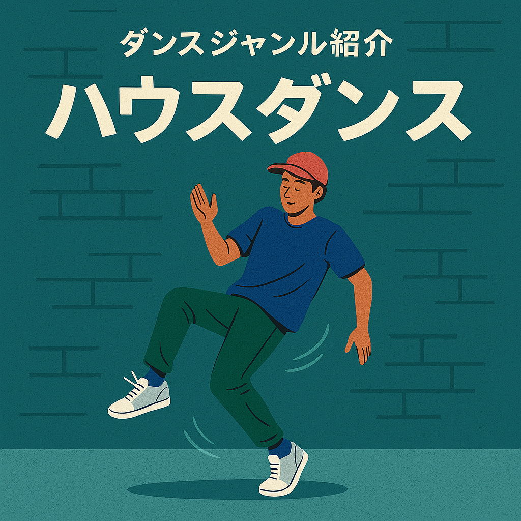 🕺 ダンスジャンル紹介：ハウスダンスとは？【NAYUTAS大橋校】