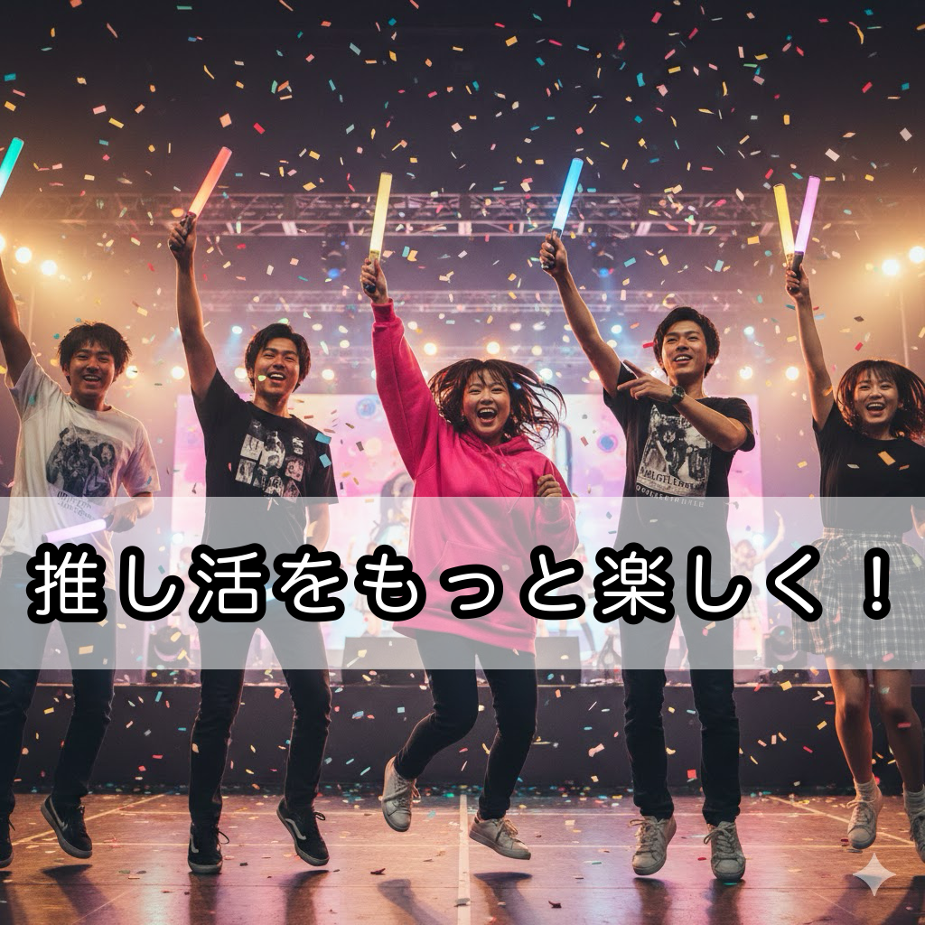 【推し活をもっと楽しく！】ライブ参戦前に覚えたいダンス・コール