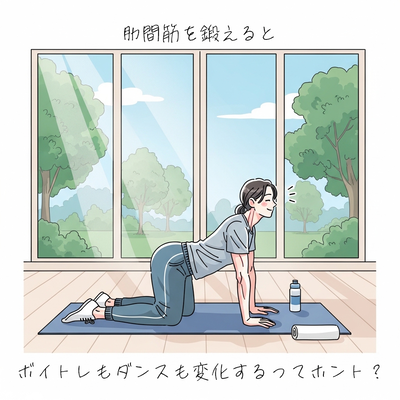 肋間筋を鍛えるとボイトレもダンスも変化するってホント？